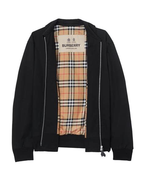 burberry harlington|Soho Heritage Harrington Jacket in Black .